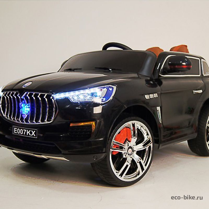 Детский электромобиль Maserati Е007КХ Etoro с глянцевым покрытием Детский электромобиль Maserati Е007КХ Etoro с глянцевым покрытием